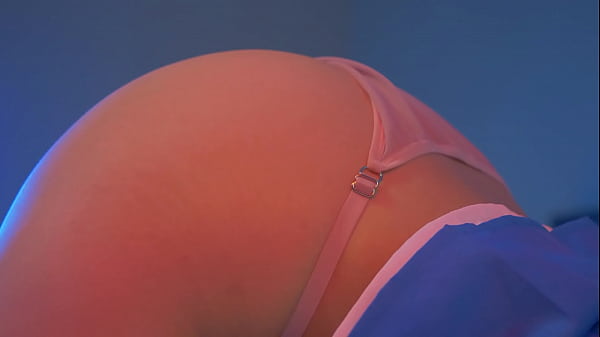 Anime cosplay cutie playing with a toy