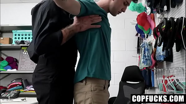 Young Perp Fucked By Security Officer