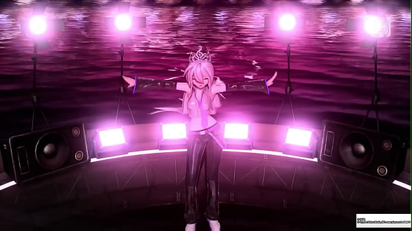 Haku in low rise pants dancing