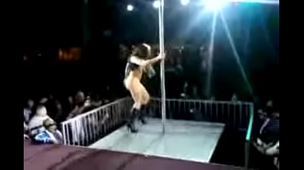 Hot woman enter a G-string contest