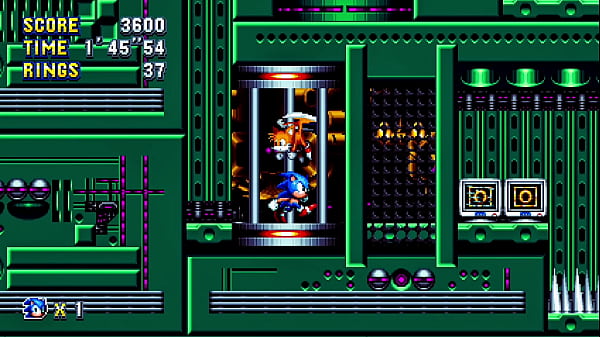 Sonic Mania, Metallic Zone  