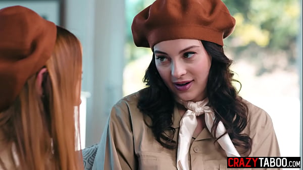 Big tits Maddy May fucked hot blonde lesbian friend and babe enjoyed anal sex during pussy licking and sexy babes enjoyed amazing sex  