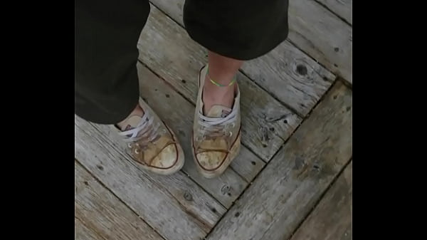 Dirty cummy sneakers