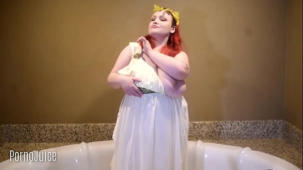 Big Boobed Roman Empress plays with BBC trailer