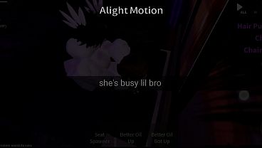 Roblox condo (she's busy lil bro)  