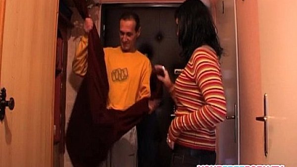 Sexy Brunette Fucks Stranger from the Street