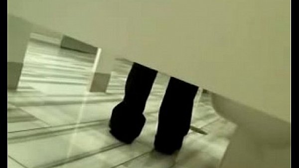 Busty blonde milf masturbate in public bathro