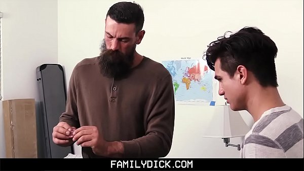 stepson learns how to suck from his stepdad