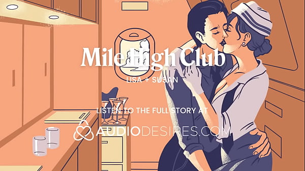 Air hostess begs me to lick my pussy during the flight