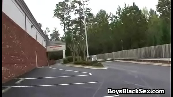 Black Muscular Gay Dude Fuck White Sexy Boy 04 