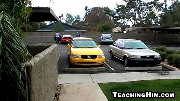 Danny Brooks sucks and tugs on a rock hard cock 