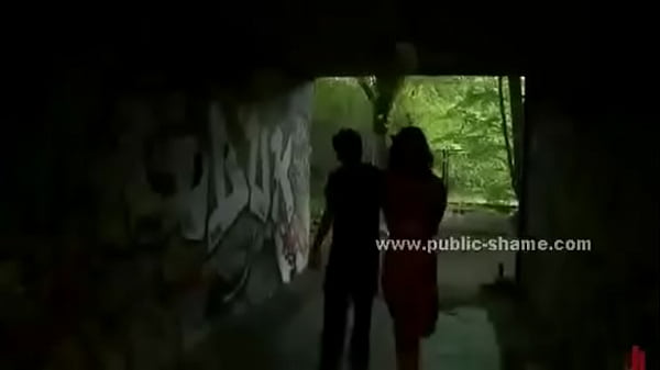 hot chick humiliated in street