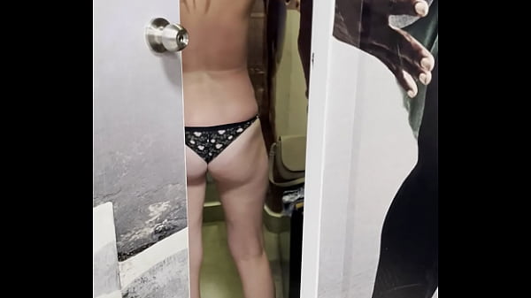 Cheeky man peeping on me in the locker room! Want to see more?