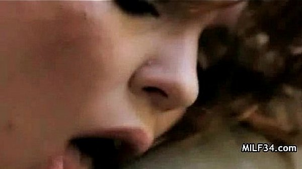 Hot Cougar Gets Mouthful of Cum