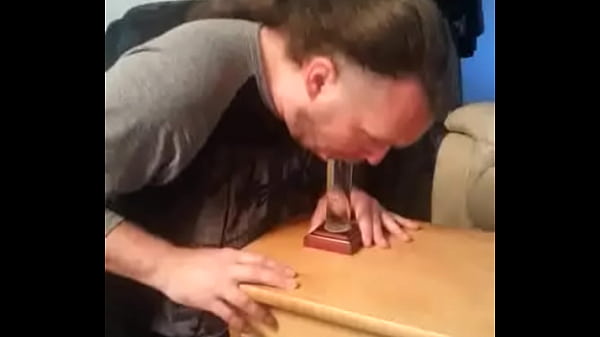glass dildo blowjob  