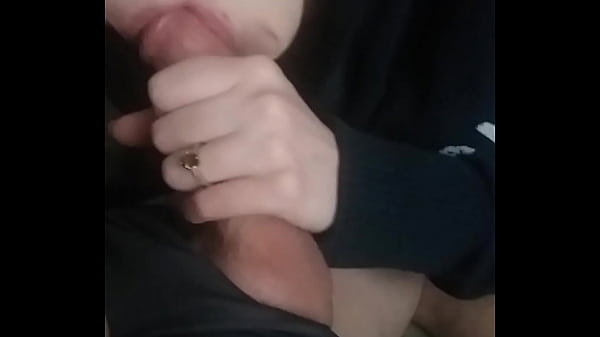 She loves deep throating cock