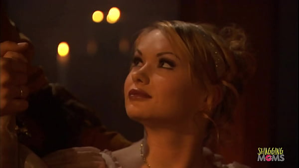 Horny blonde princess fucked