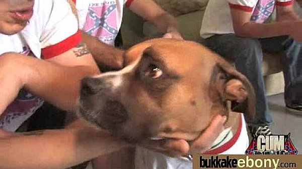 Busty black babe bubble bath group cocksuck! 6