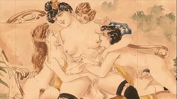 retro erotic illustration  