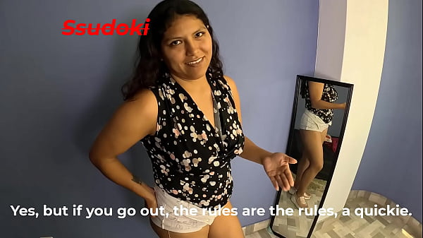 Me dijo que no podria salir sin antes cumplirle, ella es una ninf&oacute;mana que no deja de querer una sola cosa, follar como locos. eng sub