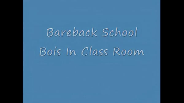 Bareback Boys in Classroom