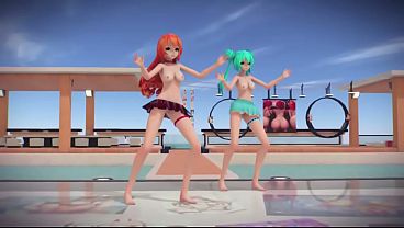 MMD dance  