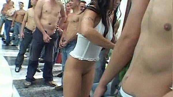 slut gangbanged by 50 guys! 005