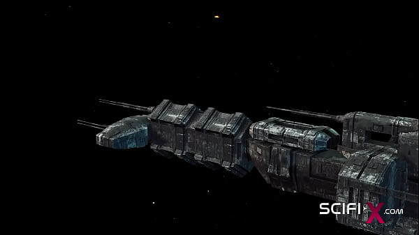 A sexy young hottie gets fucked by stormtrooper in the spaceships