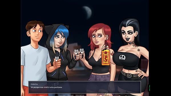 Jogo Porno 2D, Summertime Saga ep 84 - Odette me pagando um Boquet&atilde;o  