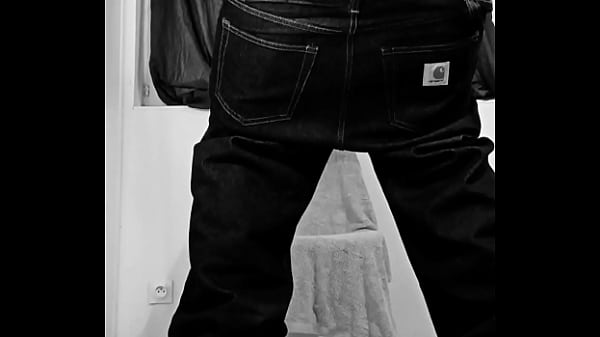 STRIP TEASE with my new BOOTS !! End with a MASSIVE CUMSHOT !!  