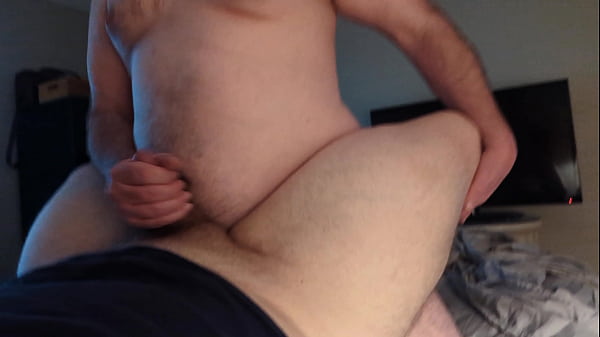 "Florida Ham" - Mustache guy Don K DIck and sexy bear Rusty Piper are on vacation in SE USA to see some wildlife. They kiss and make out and then the older man pulls up and down the dick making it squirting jizz - cornfedMTdads