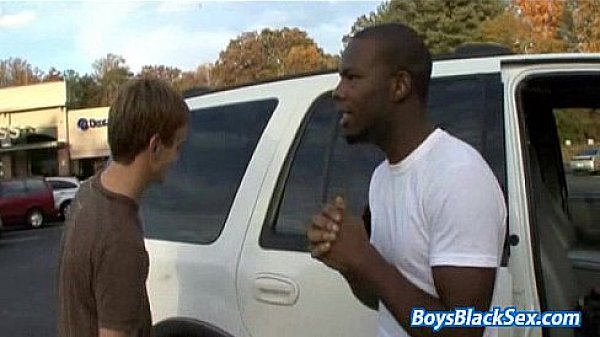 Blacks On Boys - Gay Bareback Hardcore Fuck Video 03 