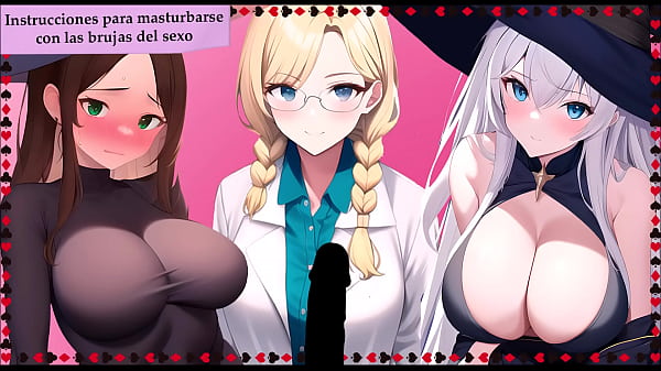 Follando con todas las brujas del castillo. ASMR JOI voz espa&ntilde;ola.  