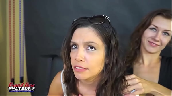 Brunette Coeds Jamie Litton And Meredith Lick Their Twtas And Share A Cock!