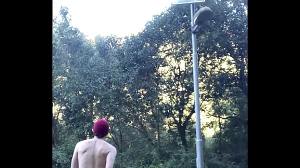 sucking and dildo fucking in public