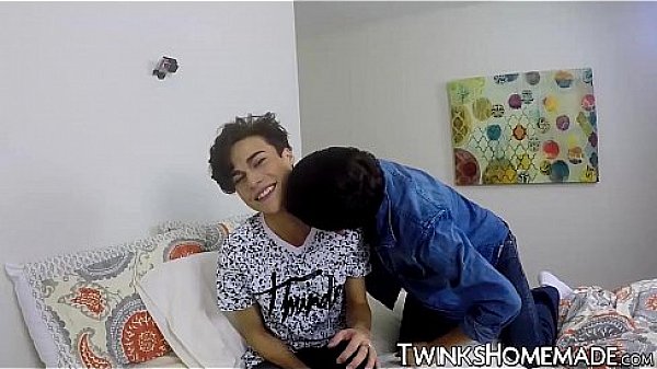 Horny lovers Blake and Greco shares their bedroom cock fun