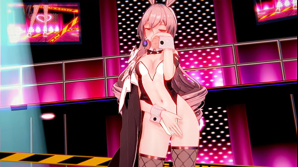 Bronya rand from honkai star rail but its rabbit hole and made in koikatsu studio