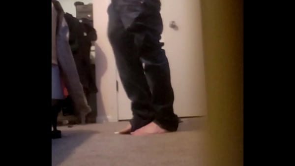 Guy on hidden cam strips  