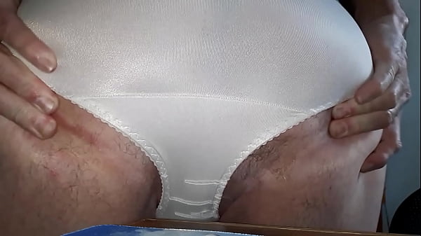 I'm a Cunt panties pulled down  