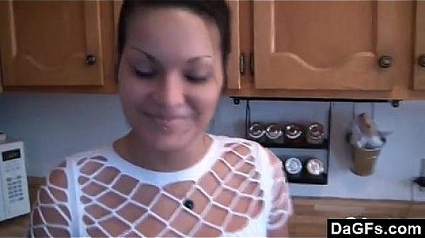 Dagfs - French Canadian Masturbating On The Counter