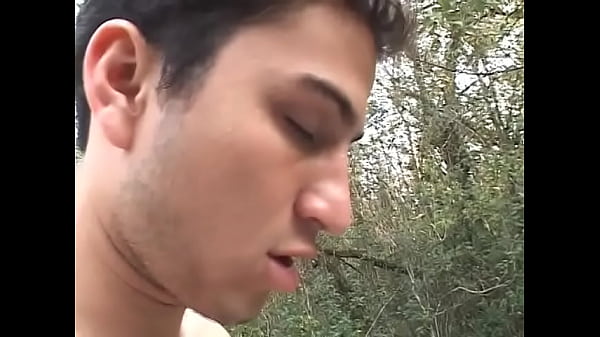 Outdoors adventures leads to two guys fucking