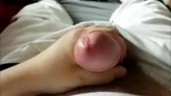 Alex plays with his uncut dick