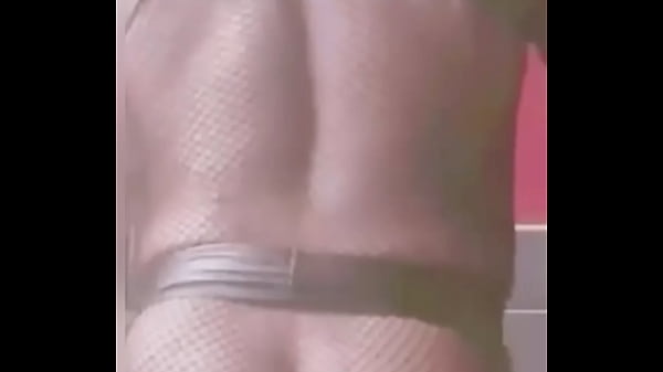 Part2 Fishnet Bodysuit Gear Smoke & Butt Exhibition  