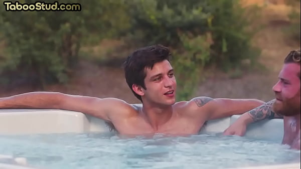 1st gay experience with skinny twink for muscled inked straight hunk