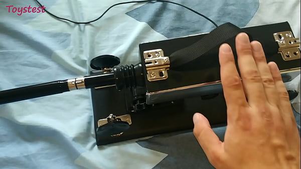 Amateur First Time Sex Machine testing