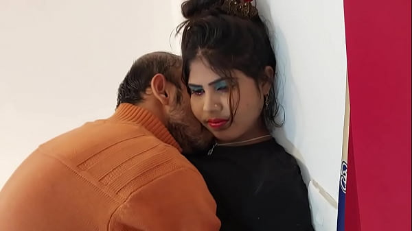 A sexy brunette in lingerie seduced a neighbor and he fucked her doggy-style and cum on her  tight pussy fuck sucking liking fucking 