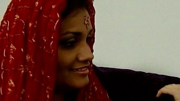 Indian with big tits sucks cock  