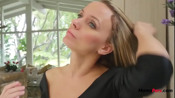 Hot blonde MILF Fucks Stepson