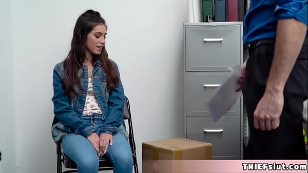 Cute shoplifter gipsy gets her pussy destroyed