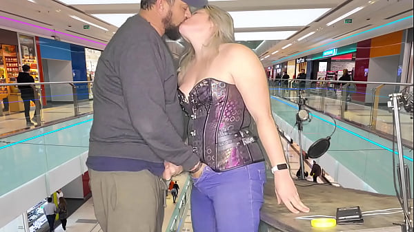Fucking in a public mall where everyone can see us